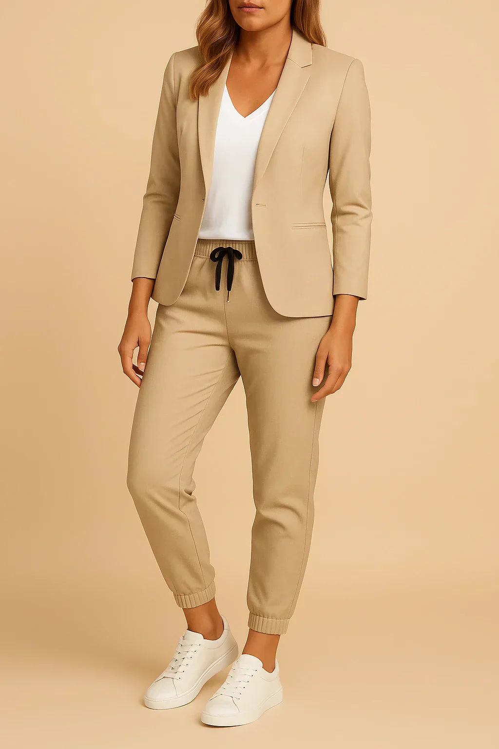Capri - Women’s Bold Style Blazer & Trousers Set