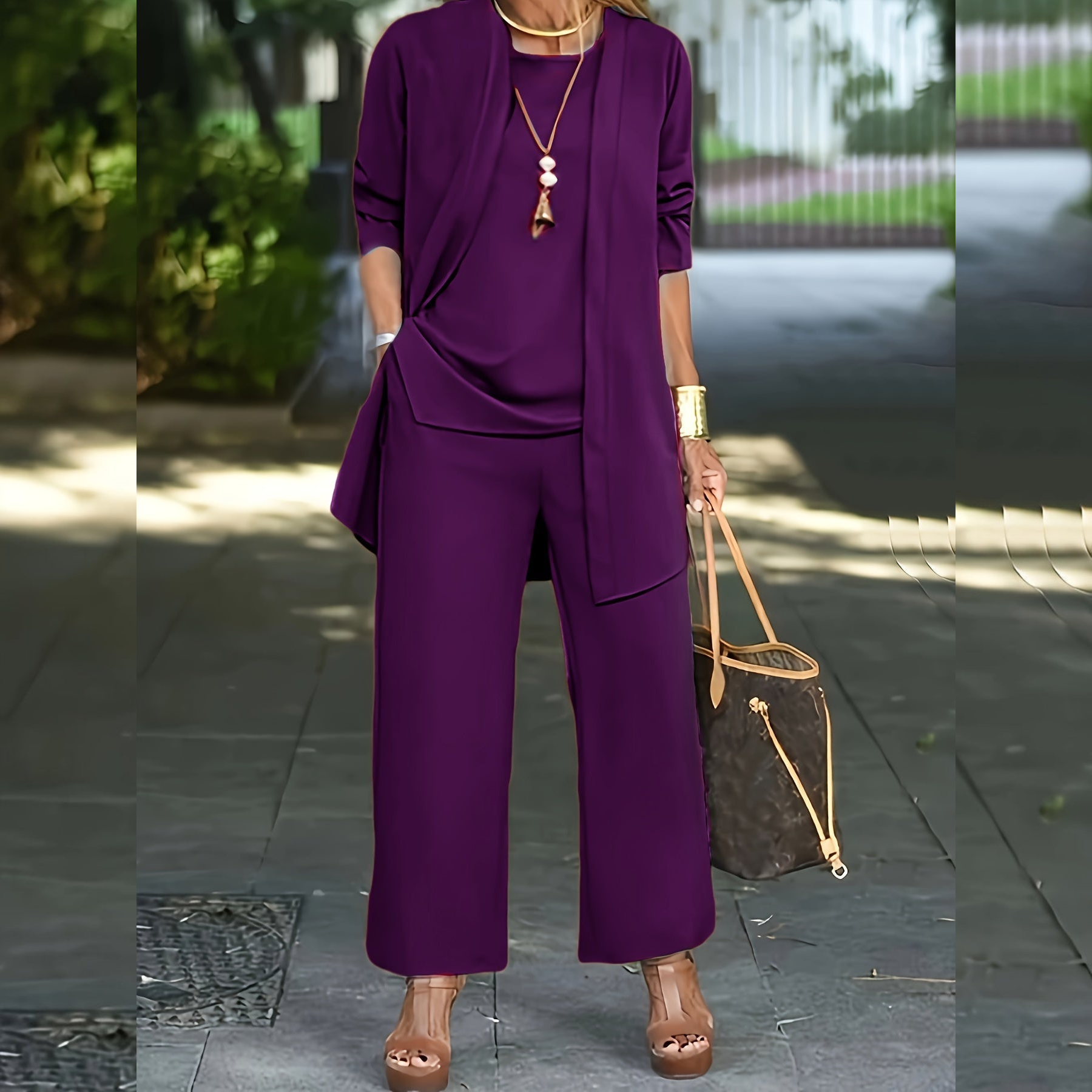 Ada - Women's Versatile 3-Piece Matching Set