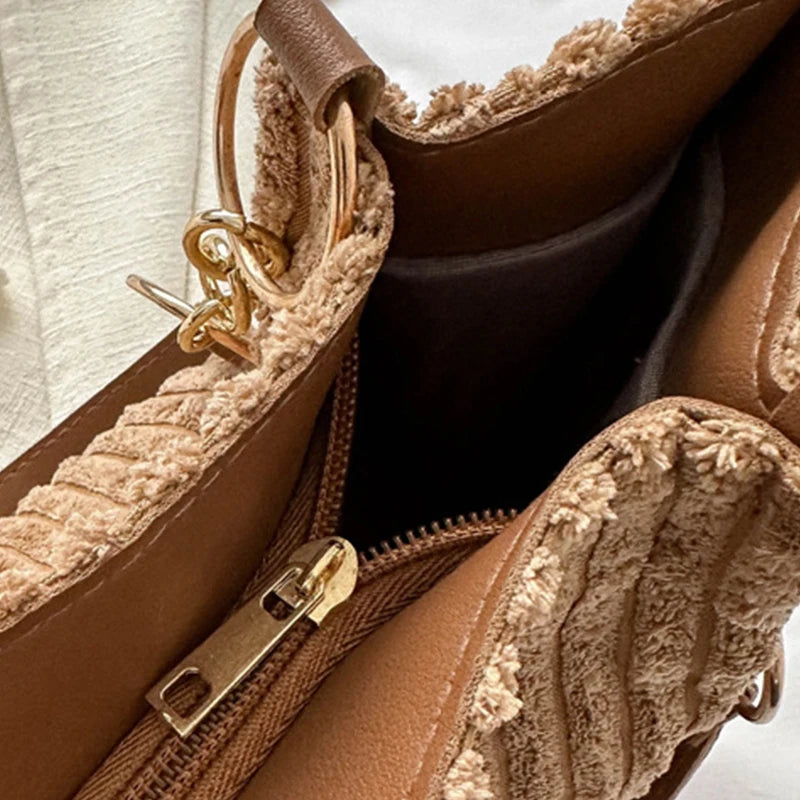 Onyx - Large Capacity Corduroy Tote Bag